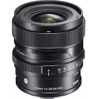sigma 20mm f2 dg dn  contemporary milc
