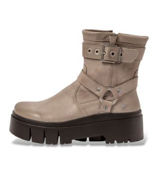 Art para mujer. 1176711EW003_039 Botines de Piel 1767 marrón (39), 1 a 3cm, Cremallera, Casual