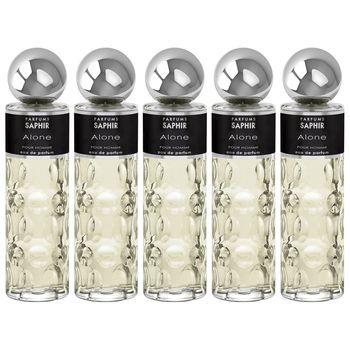 Pack De 4 Eau De Parfum Para Hombre Saphir Alone 200 Ml