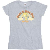 dessins animes camiseta have a nice day para mujer