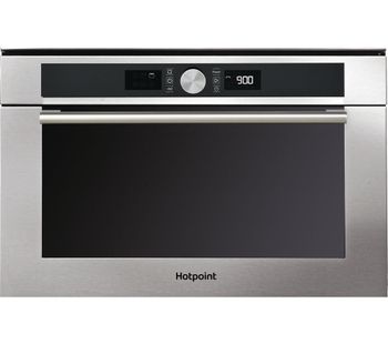 HOTPOINT MD 454 IX H Built-In Combination Microwave - Stainless Steel, Stainless Steel