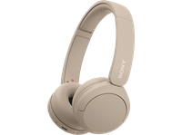 auriculares inalambricos - sony wh-ch520 bluetooth 50 horas de autonomia carga rapida 360 audio conexion multipunto cascos estilo diadema beige
