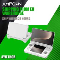 consola de juegos portatil ayn thor clamshell de 6 pulgadas 120hz amoled snapdragon 8 gen 2 salida dp 4k snapdragon 8 gen 2 6000mah carga rapida de 27w consola de juegos retro