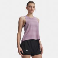 under armour velociti  camiseta de running mujeres - malva
