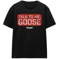 top gun tops y camisetas talk to me goose para mujer