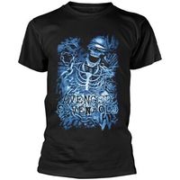 avenged sevenfold tops y camisetas chained skeleton para mujer