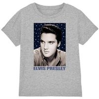 elvis presley camiseta blue sparkle para nino