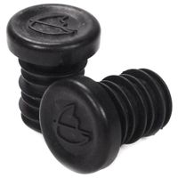 sm push in bar ends black