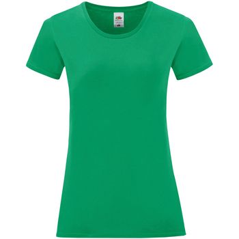 Fruit Of The Loom Camiseta Iconic para mujer