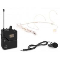 microfono power dynamics 632bp inalambrico uhf con petaca y sistema ir