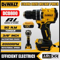 taladro percutor inalambrico dewalt dcd800 de 2000 rpm destornillador electrico sin escobillas de 12 pulgada herramienta electrica de litio para bateria dewalt de 18 v