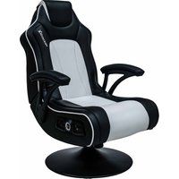 x rocker torque 21 wireless gaming chair - black  white black