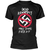 dead kennedys camiseta nazi punks fuck off para hombre
