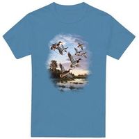 wildlife camiseta evening flight para mujer