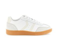 zapatillas de piel revestida cream 39