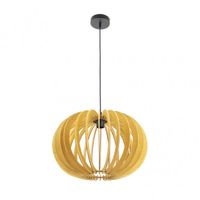 fabrilamp colgante olmo 1xe27 madera natural 45d
