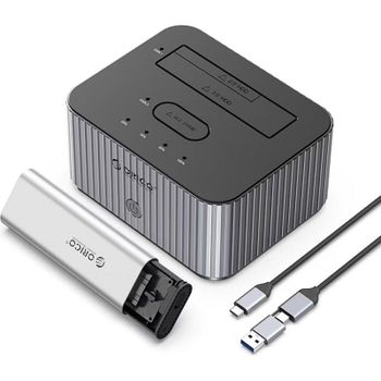 Docking Station Orico IT28E-C M.2 NVMe y HDD hasta 30 TB