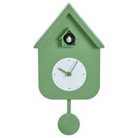 reloj de cuco moderno con sonido de pajaro reloj de pendulo infantil verde bonneval