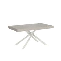 mesa extensible 90x160264 cm efecto madera cachemira