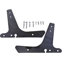 placas de montaje del sissybar harley-davidson sportster 04- drag specialties negro