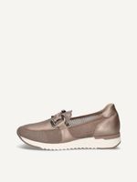 caprice slipper metallic made of leather and synthetic size 41