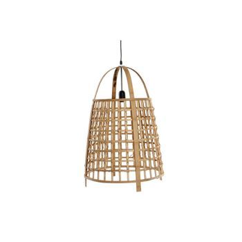Lampara Techo Ratan 42x42x63 Natural