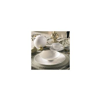 Plato de sopa (x6) porcelana blanco