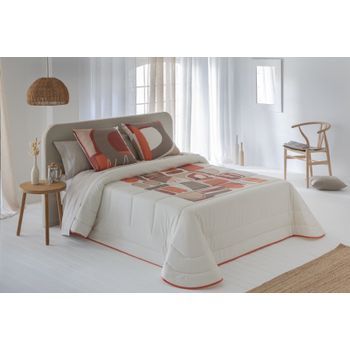 Colcha Bouti Modelo Vita Jvr 235x270 Para Cama 135 Cm.
