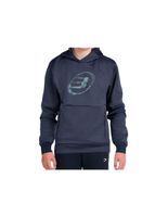 sudadera de padel bullpadel boyal 400 hombre oceano profundo