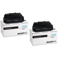 original multipack tally t9412 printer toner cartridges 2 pack -43118