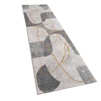 alfombra tiana gris  80x300 cm