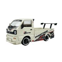 wpl d14s mini 110 24g 4wd automovil electrico rc de carretera a escala completa sin escobillas modelo de camion con en