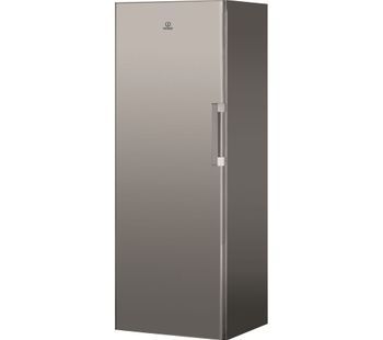 INDESIT U16F1TS Tall Freezer - Silver, Silver