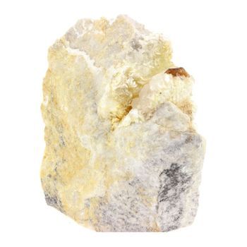 Bastnäsite + Talco - Pierre Y Mineral Natural De Francia, Luzenac, Ariège | Mineral De Colección Rara, Multicolor | 2310.2 Ct - Certificado De