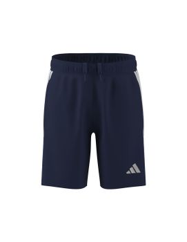Pantalones de Fútbol adidas Tiro Es Sho Infantil Azul Oscuro/Reabri/Blanco