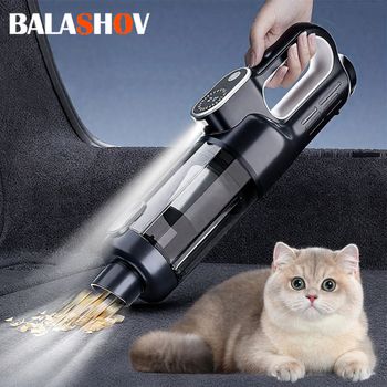 Aspiradora inalámbrica de mano de 18000Pa, pantalla LED, fuerte succión, Mini aspiradora para coche y hogar, descarga de polvo de una tecla