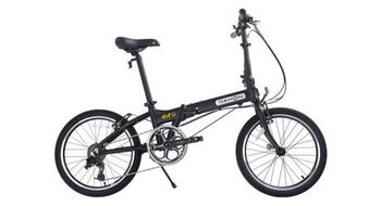 Bicicleta plegable dahon hit naked 6v 20   negra 2022