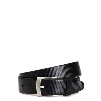 cinturón de cuero para hombre black