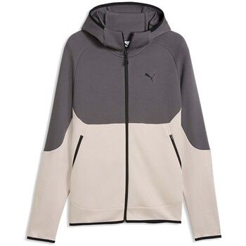 Puma Polar tech Slim Elevated Full-Zip Hoodie Dk para hombre