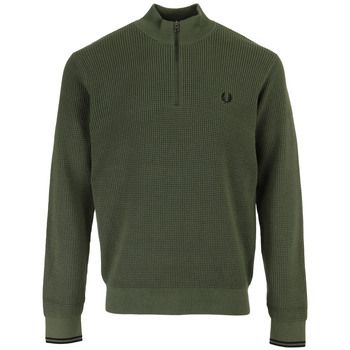 Fred Perry Jersey Waffle Stitch Half ZipJumper para hombre