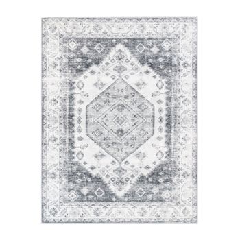 Alfombra lavable Cambria gris  80x150 cm