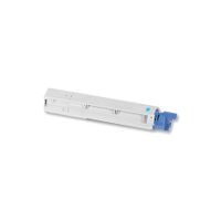 oki 43459323 original cyan high capacity toner cartridge
