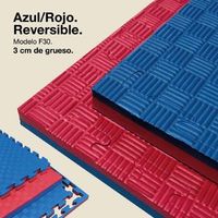 jowy 10 piezas 10m2 tatami puzzle 3cm 100x100cm r superficie r5 lineasr rojoazul