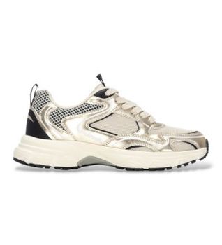 Refresh para mujer. 17621301-ORO Zapatillas 176213 dorado (39), 5 a 8cm, Cordones, Casual