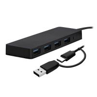 hub tnb 4 puertos 5 gbps hub4usb60cm usb-a y usb-c