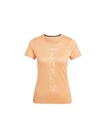 camiseta de trail adidas agravic shirt mujer naranja