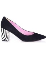de paco herrero stiletto ante negro tacon ancho varios colores