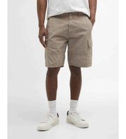 barbour para hombre mst0060 shorts cargo ripstop beige l casual algodon