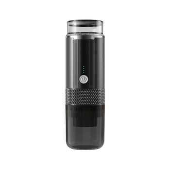 Cafetera espresso portátil inalámbrica de estilo americano, compacta y recargable, ideal para viajes, acampadas, autocaravanas, senderismo y uso en la oficina. Capacidad: 5-10 tazas. No apta para café