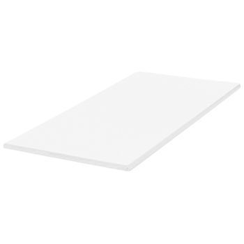 Cubrecolchón De Espuma 90 X 200 Cm Blanco Restful